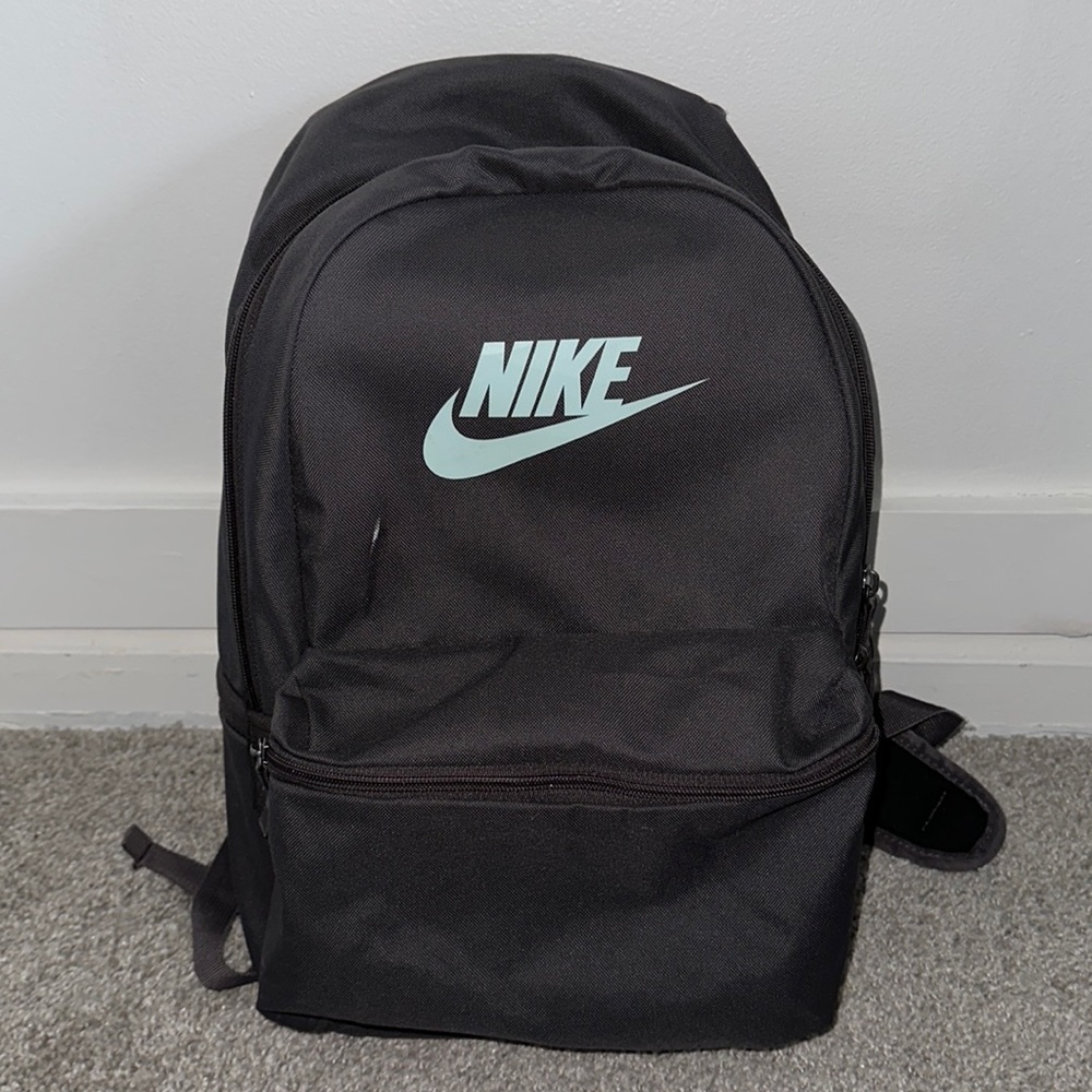 Grey Nike back pack